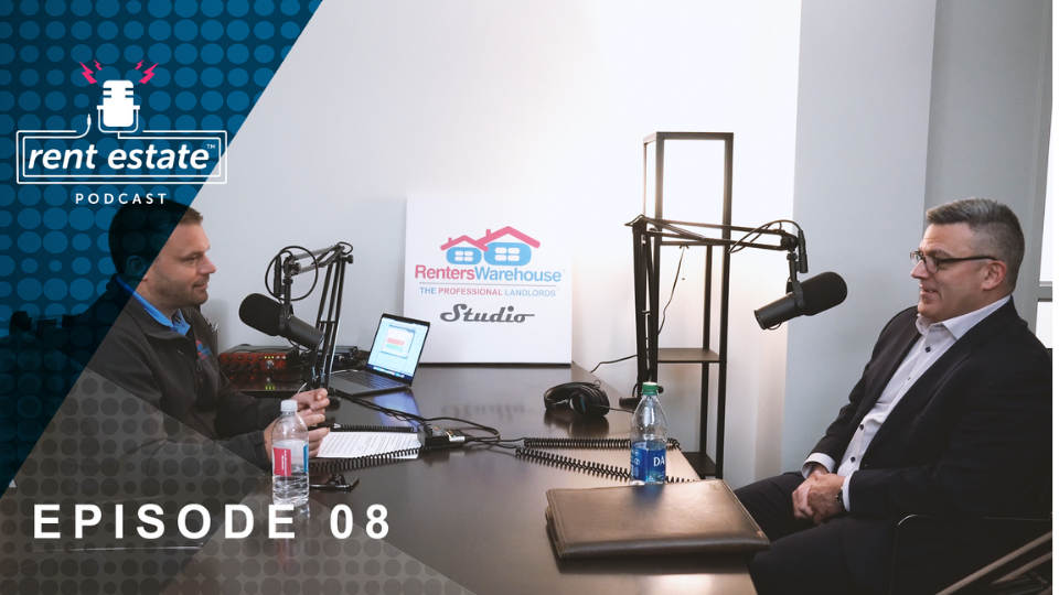 Podcast episode #8 in Renters Warehouse Studio