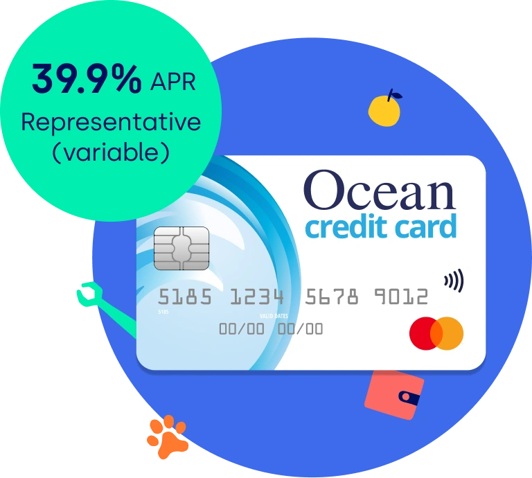 Credit Cards for Bad Credit Ocean Finance®