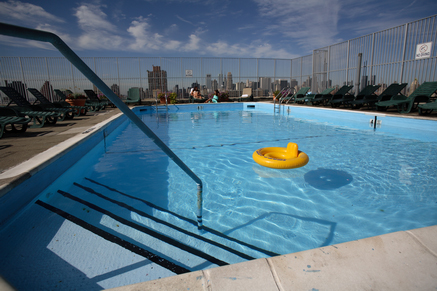 Residential Buildings With Rooftop Pools - Adams Tower 351 East 84th Street - Kibel