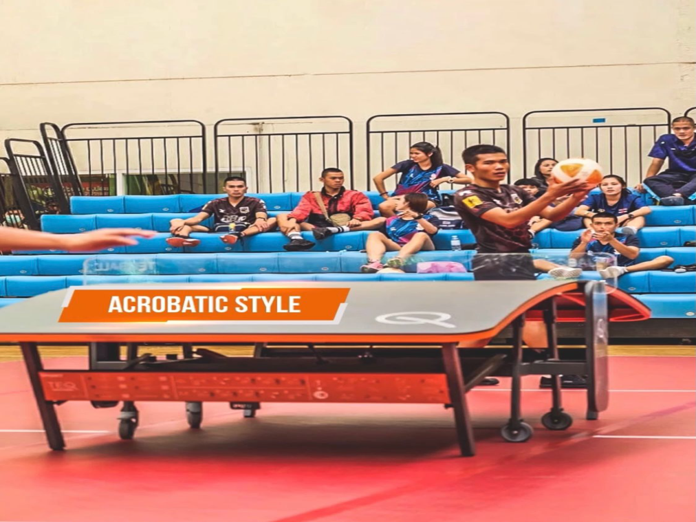 Acrobatic style is the beast of teqball styles!