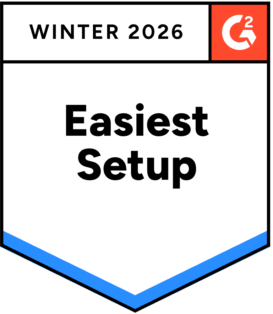 G2 Badge: Easiest Setup, Winter 2026, ButterCMS