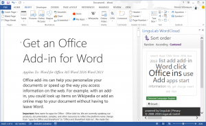 Microsoft Word Add-Ins for Productivity