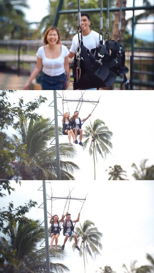 Sinagtala giant swing ride