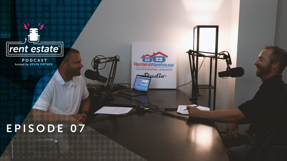 Podcast Episode 7 in the Renters Warehouse Studio