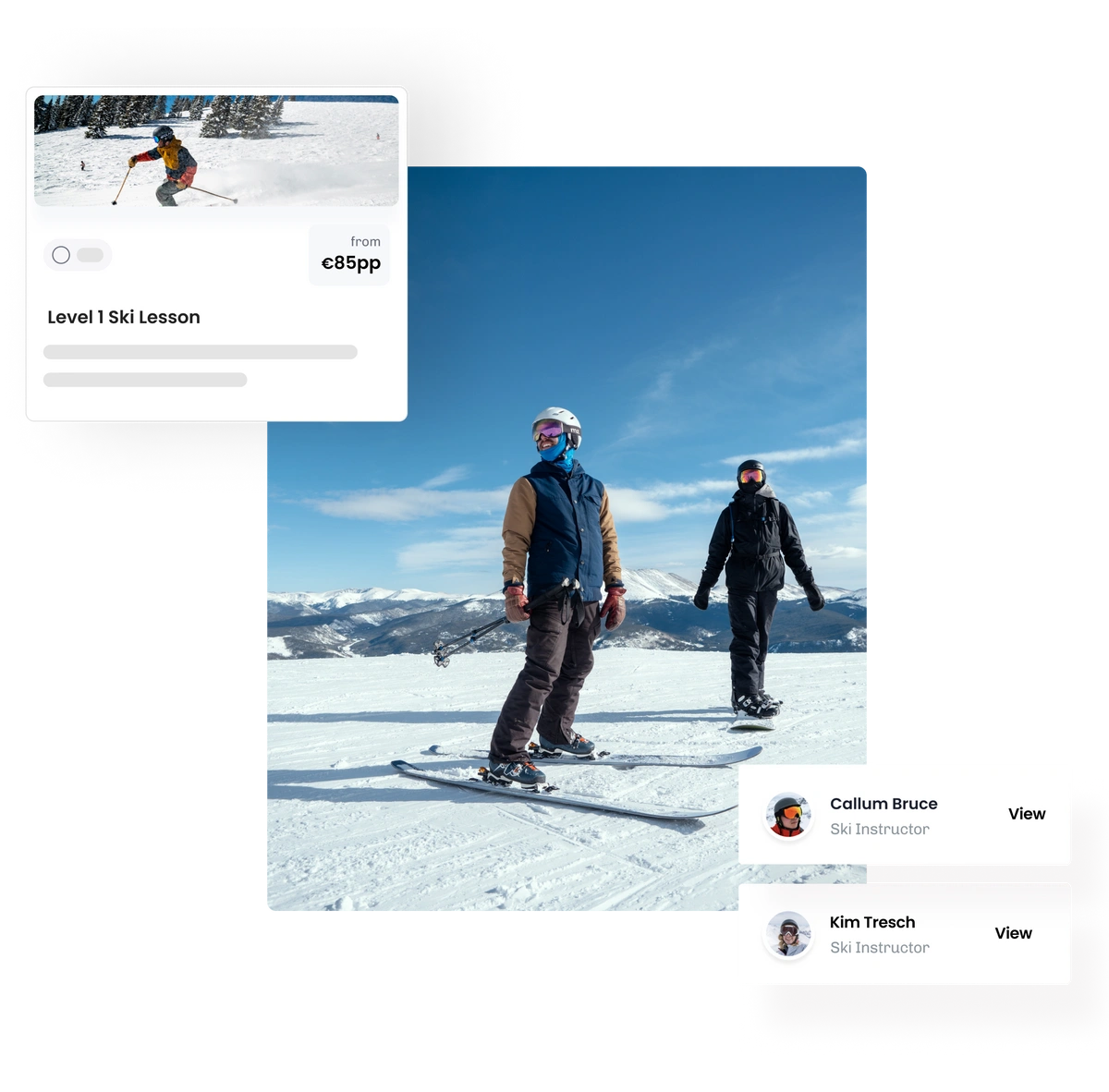 Best online booking system for ski schools