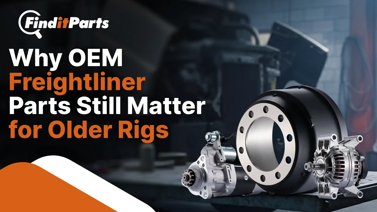 Why OEM Freightliner Parts Still Matter for Older Rigs
