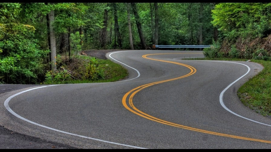 Tail of the Dragon at Deals Gap, North Carolina/Tennessee (featured in "The Fugitive")