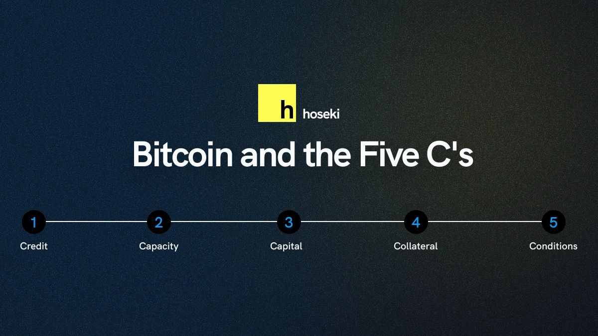 Bitcoin and the 5 C's: An Introduction