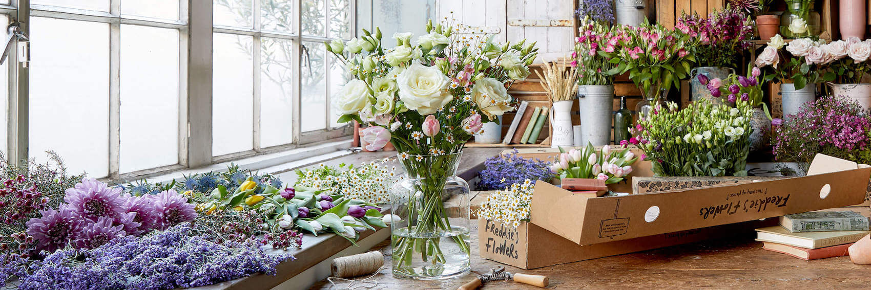 Freddie’s Flowers — fresh flowers, weekly, delivered to your door