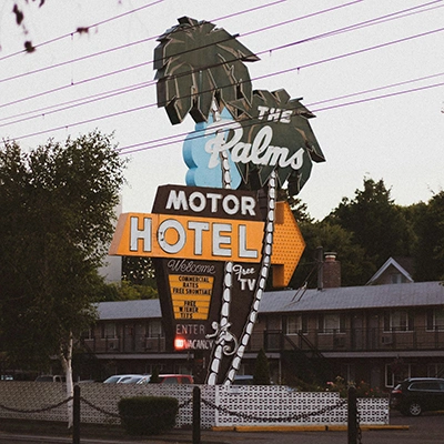 The Palms Motor Hotel.