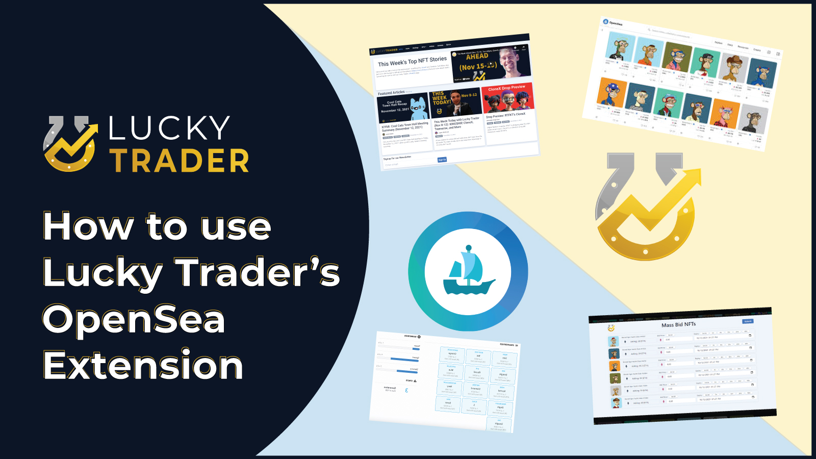 Improve Your OpenSea Experience with Our Lucky Trader Extension