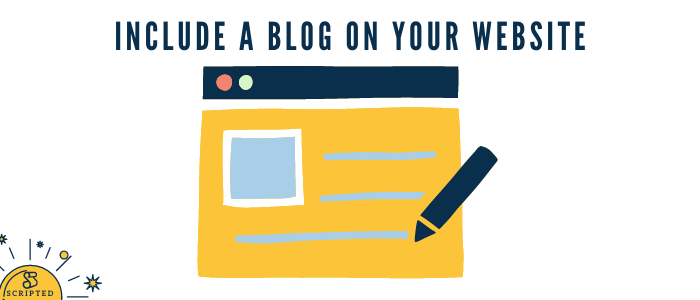 Include a Blog on Your Website