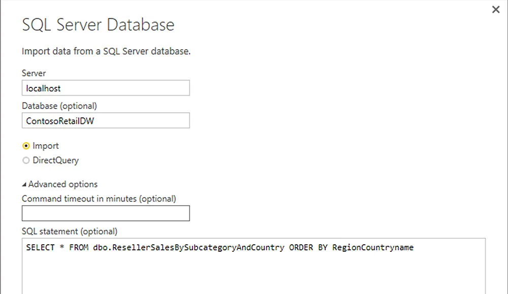 Preparing SQL Data for R Visualizations Using Power Query Pivot