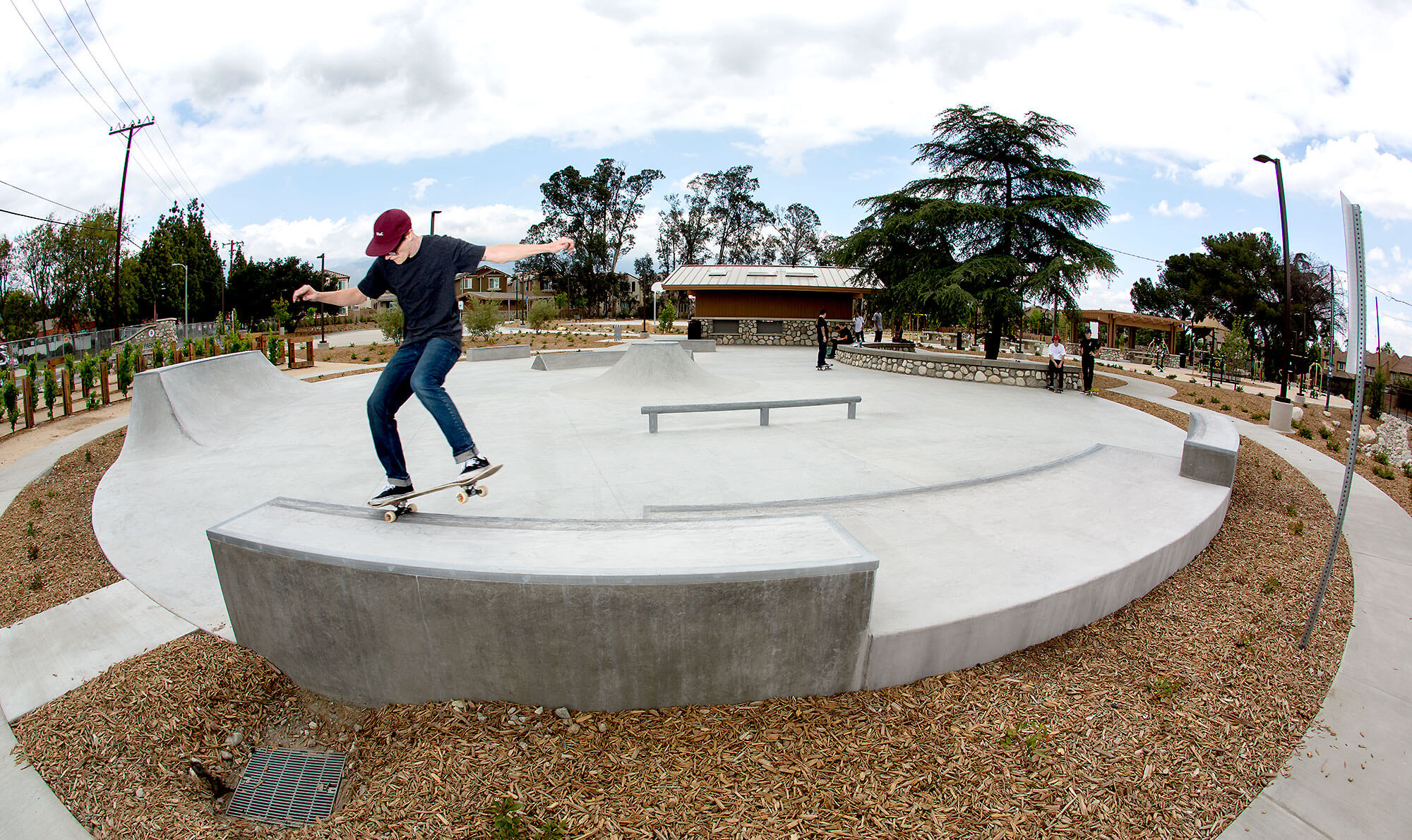 New Rancho Cucamonga, California Skatepark