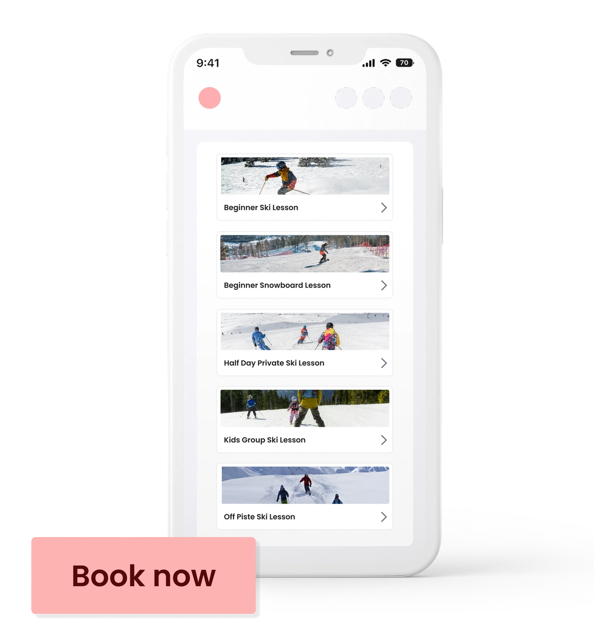 Best online booking system for ski schools