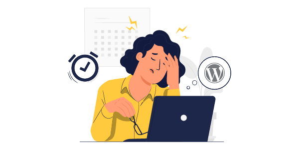 Illustration: WordPress speed issues