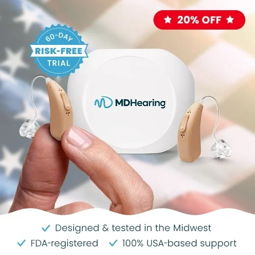 Primary MDHearing VOLT 4: Rechargeable Hearing Aids That Last Image
