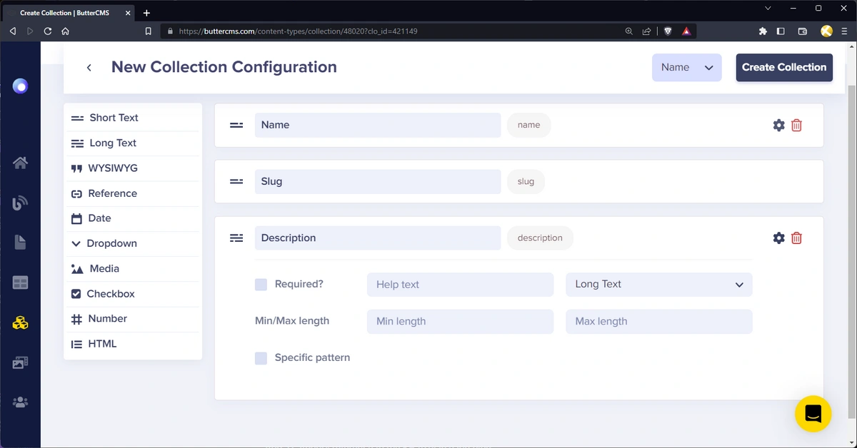 KB Category collection configuration