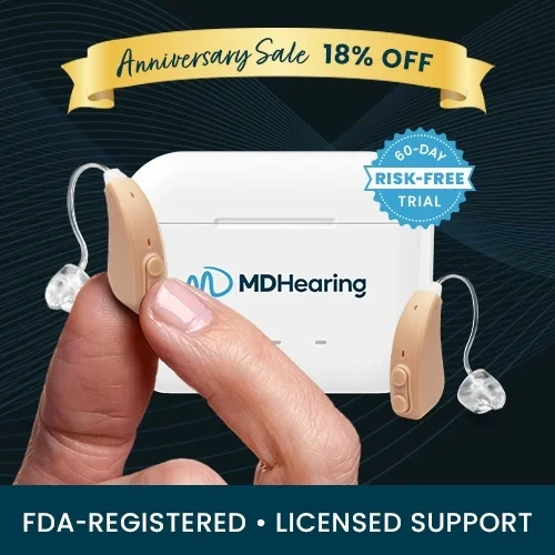 Primary MDHearing VOLT MAX 2: Advanced Custom Fit Hearing Aids Image