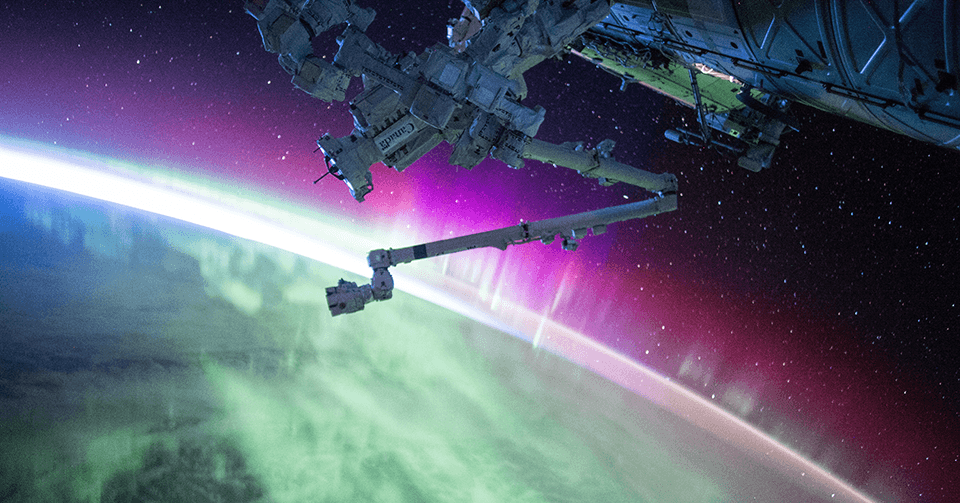 satellite in the sky