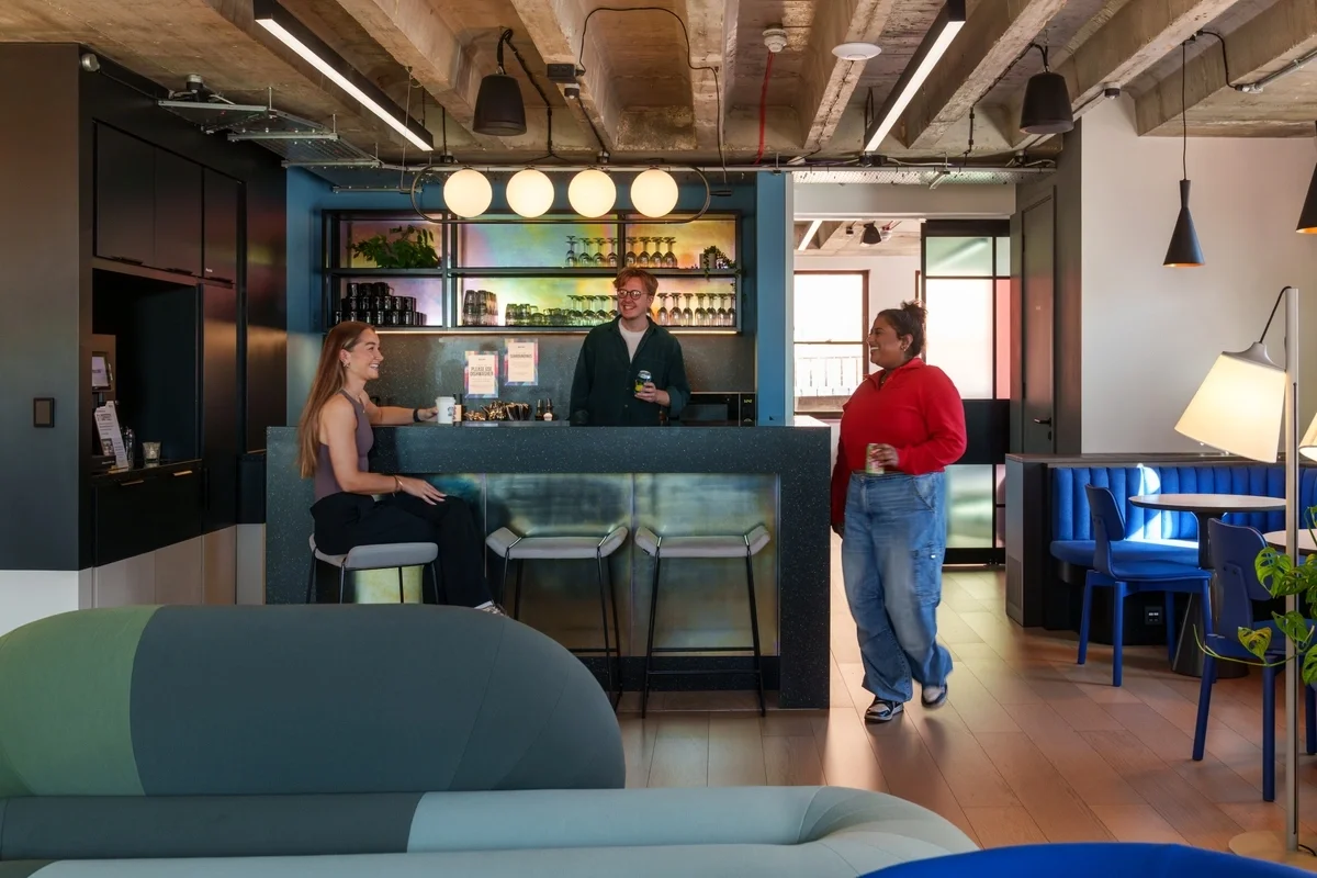 Members of the Huckletree community