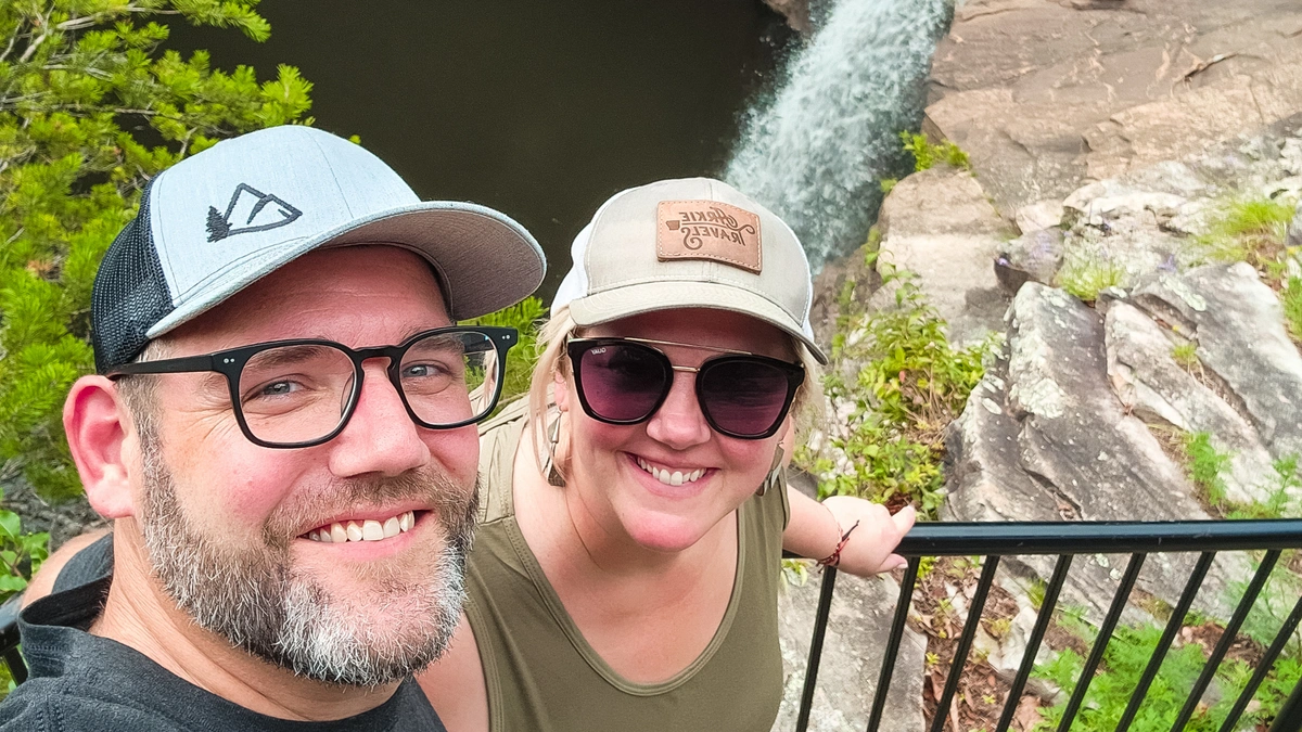 Selfie of Paul and Sarah Arkie Travels