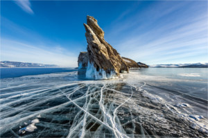 Ogoy island in Russia