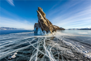 Ogoy island in Russia