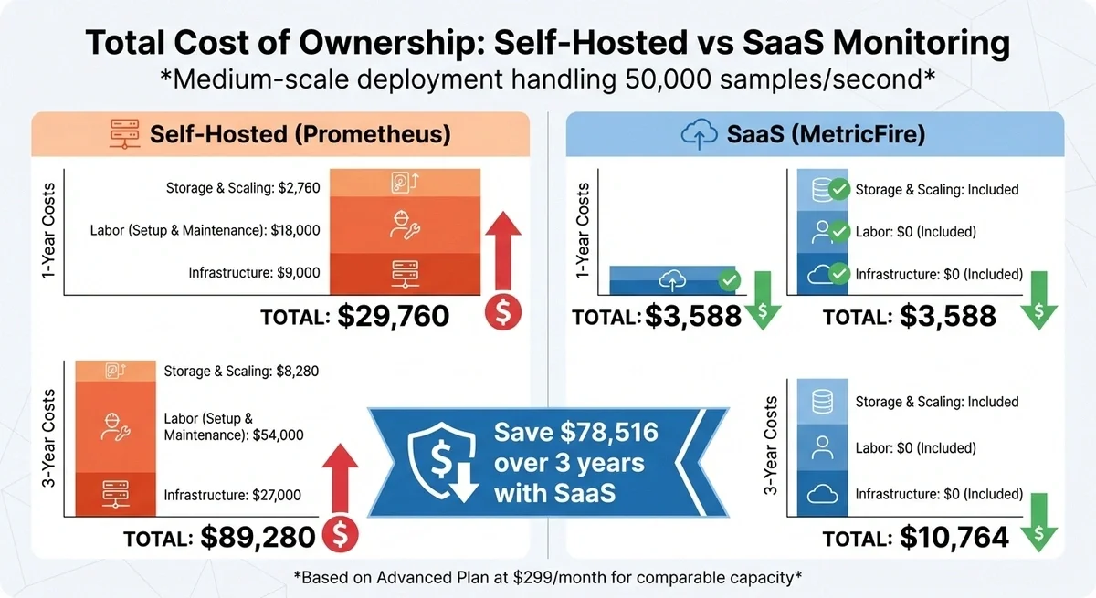 Infrastructure Monitoring Costs: Self-Hosted vs SaaS - 2