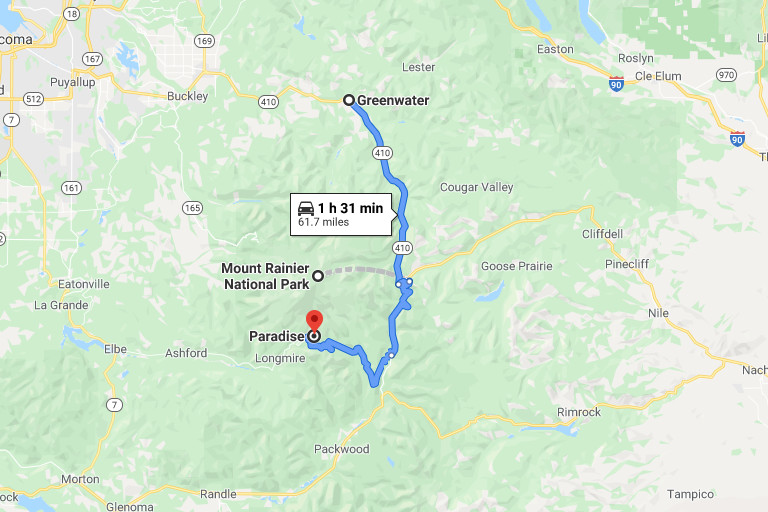 Mount Rainier National Park Motorcycle Ride