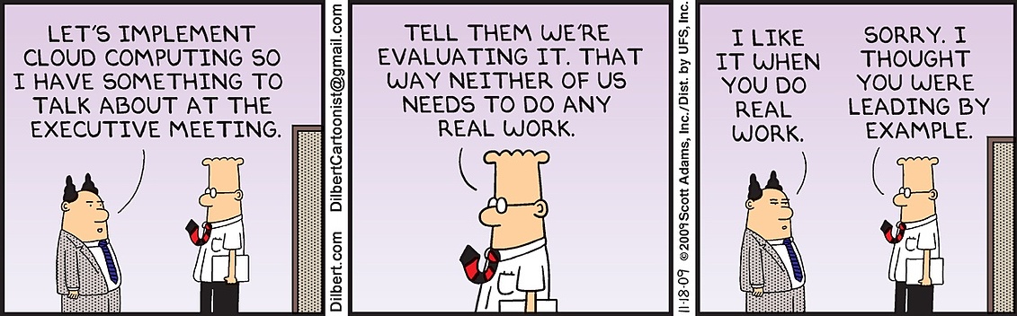 Dilbert's Top 5 Lessons for the Data Center: Number Two | Server Technology