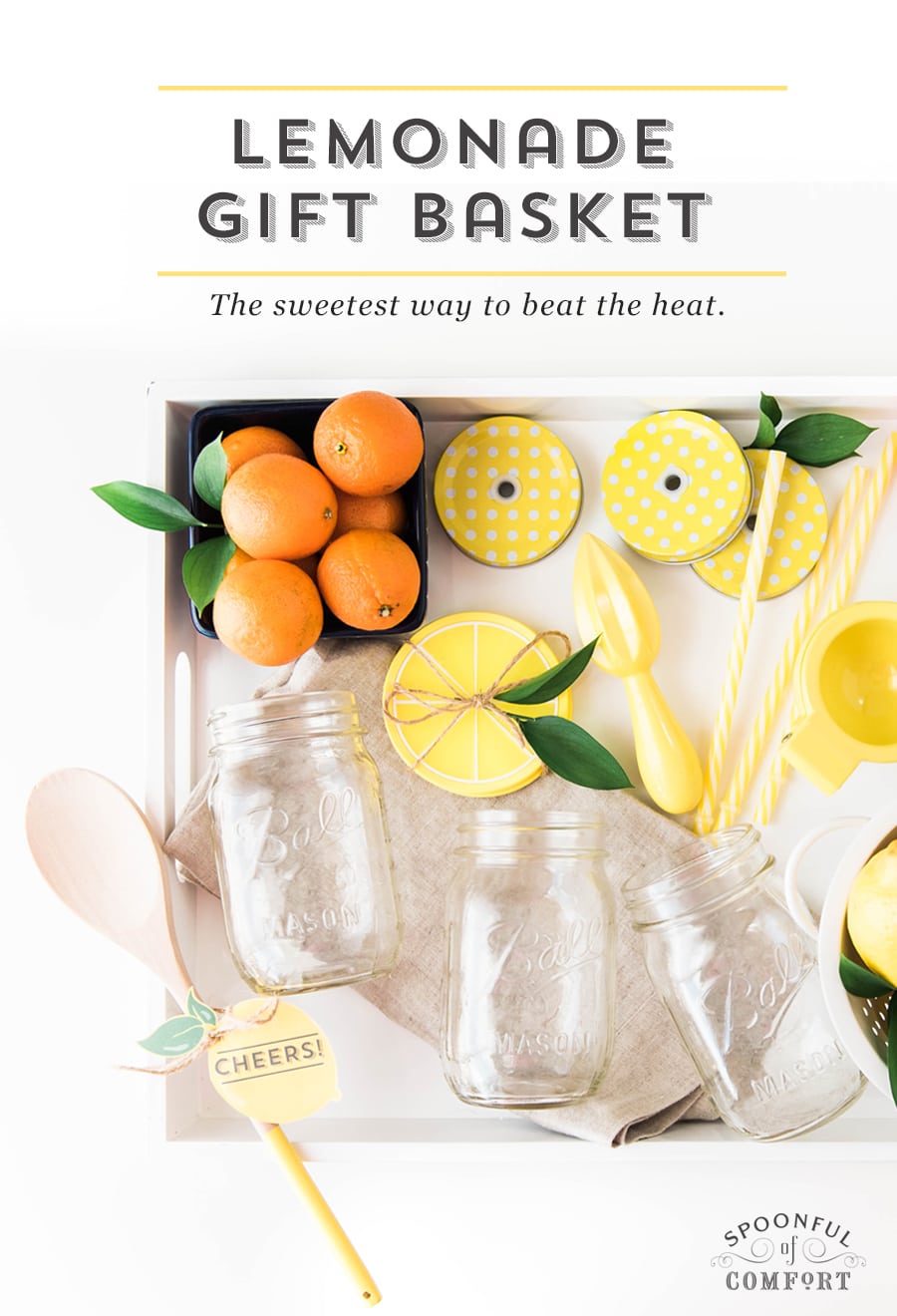 Do It Yourself Gift Basket Idea · Sweet Lemon Made