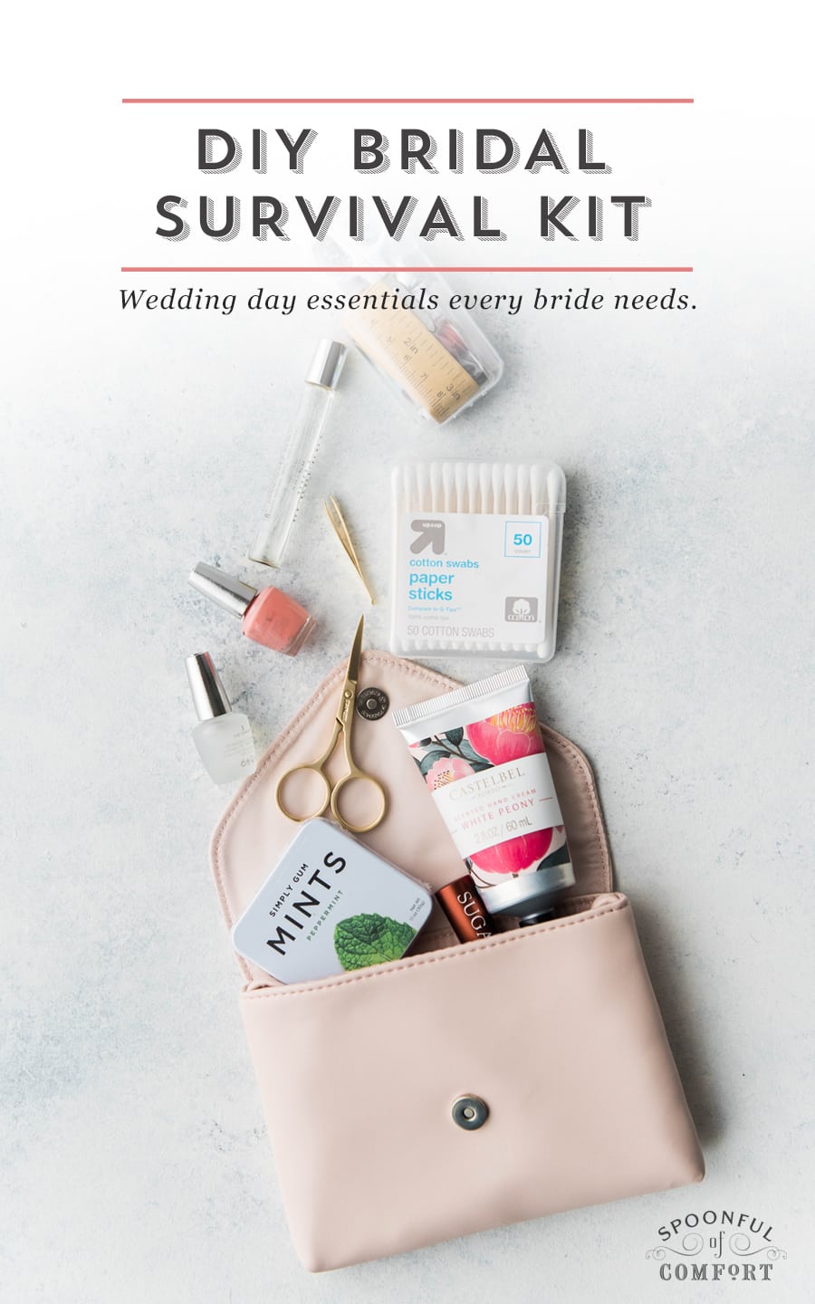 Bride survival store kit bag