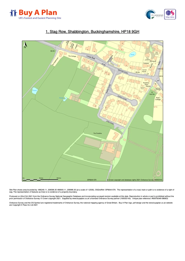 BuyAPlan® Site plan example