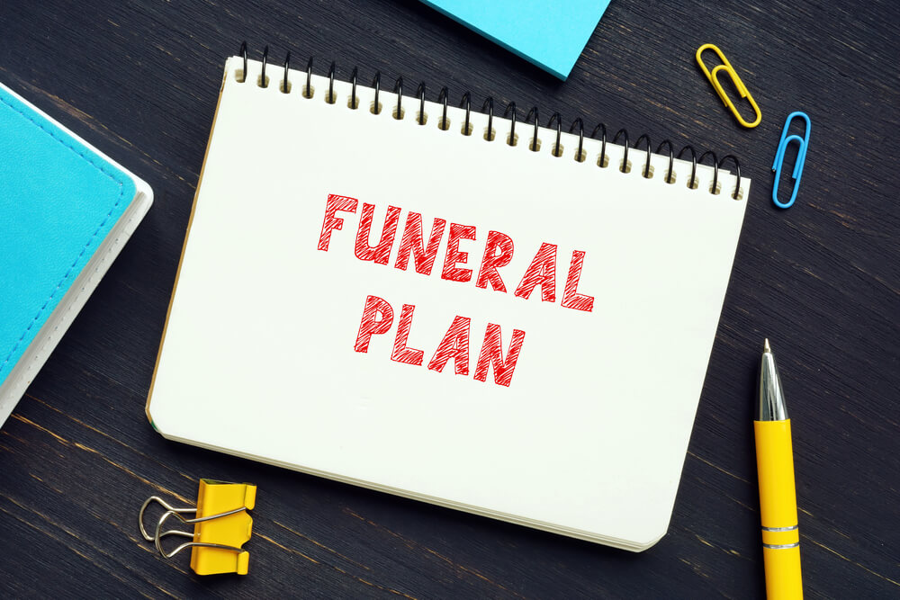 Funeral plan with a funeral loan