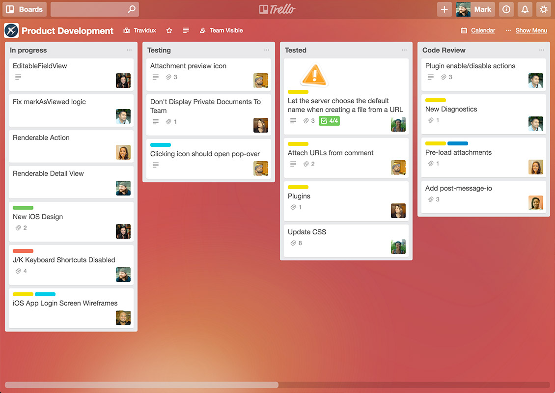 Trello for Product Development