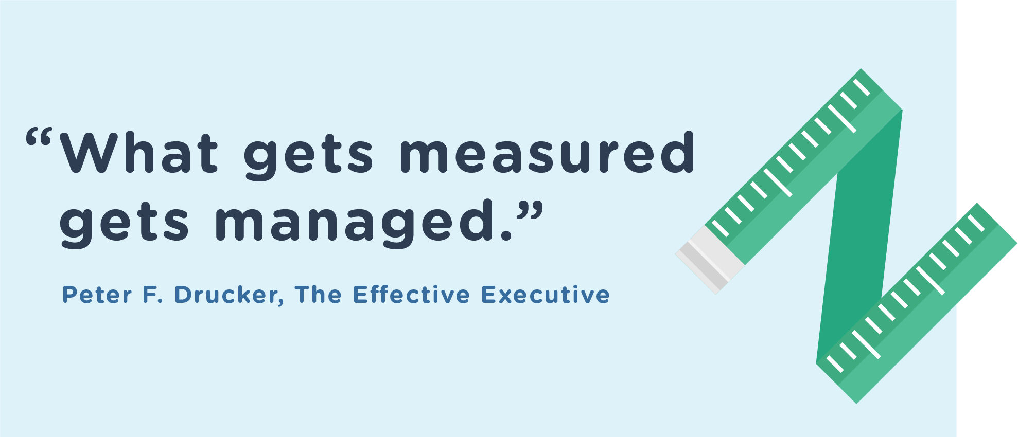 Metrics: What Gets Measured Gets Managed