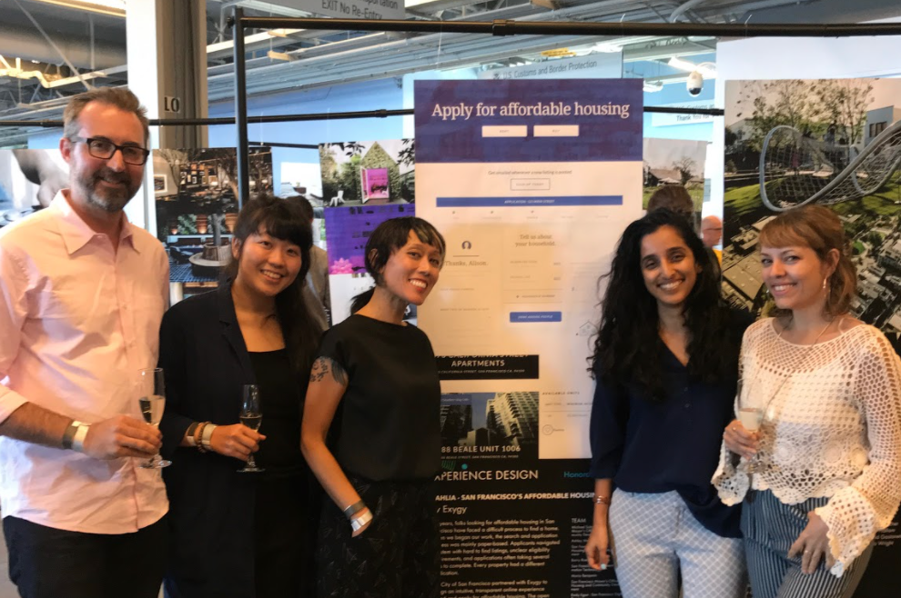 Exygy team receives recognition for their work with the City of San Francisco at the 2019 SF Design Week Awards.