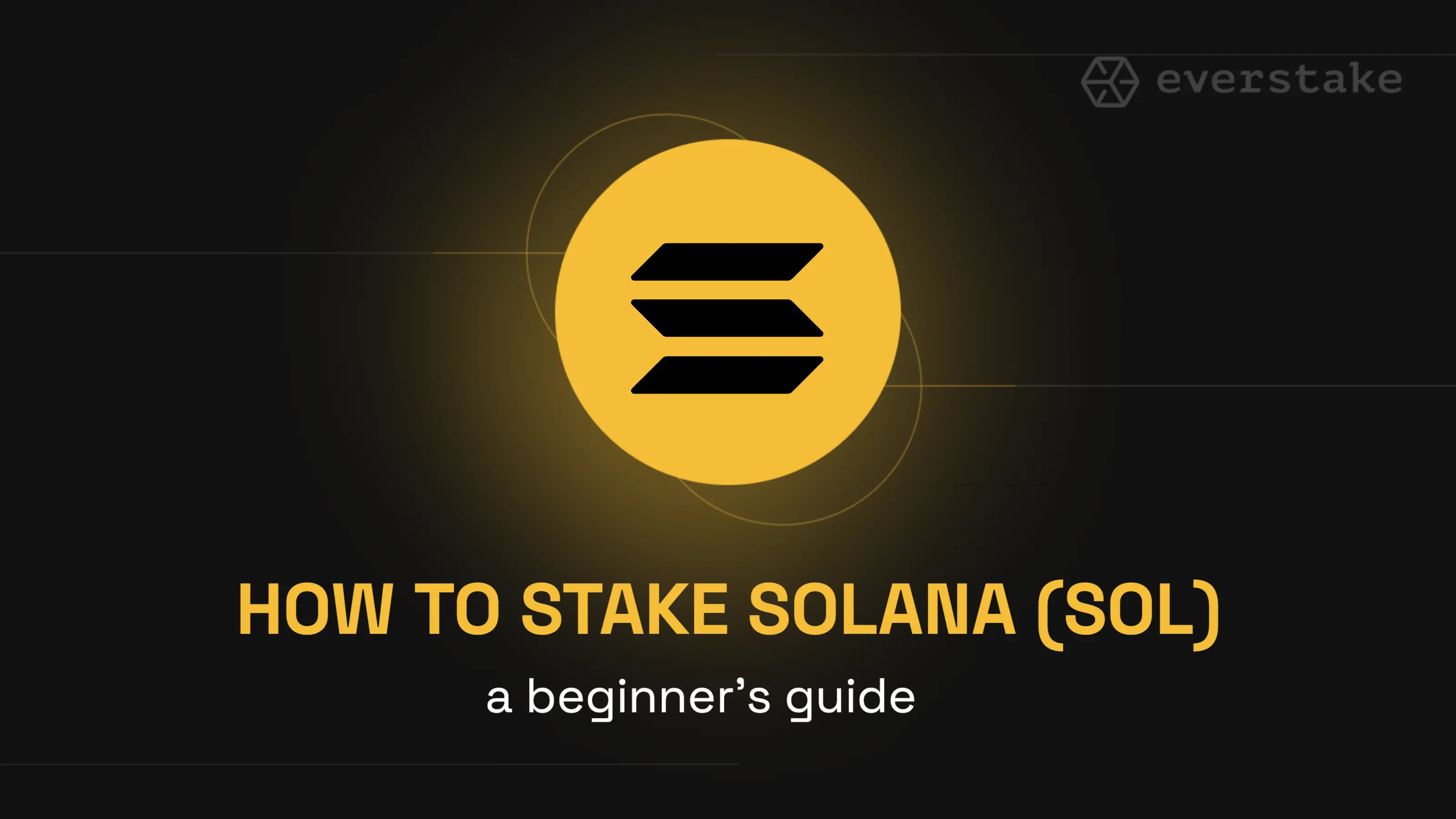 Blog | How to stake Solana SOL: a beginner's guide 