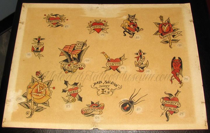 vintage flash tattoo designs