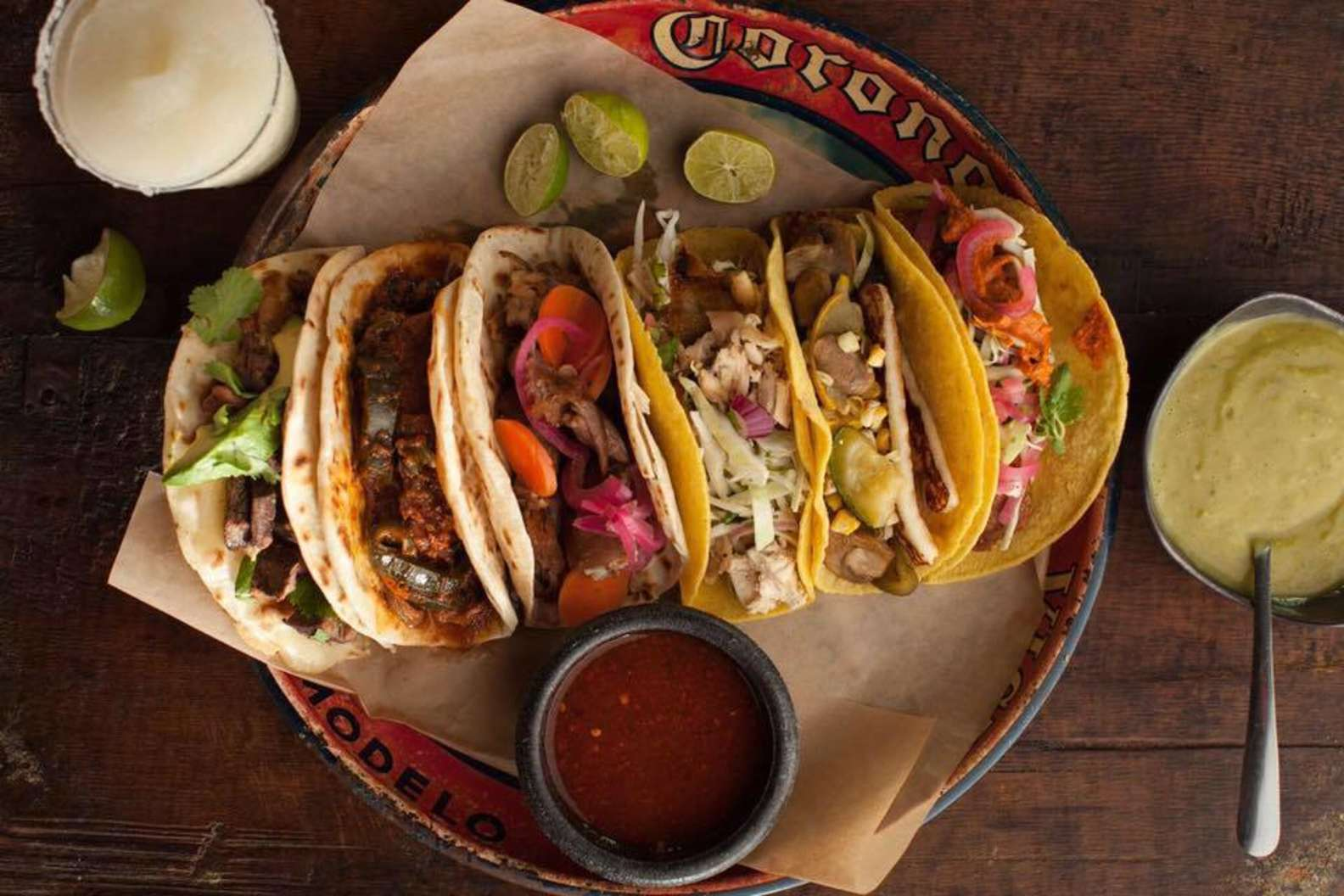 tacos on a plate