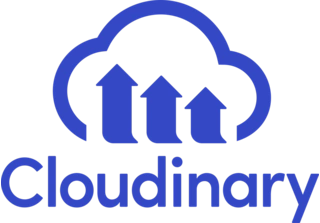 Logo for Cloudinary