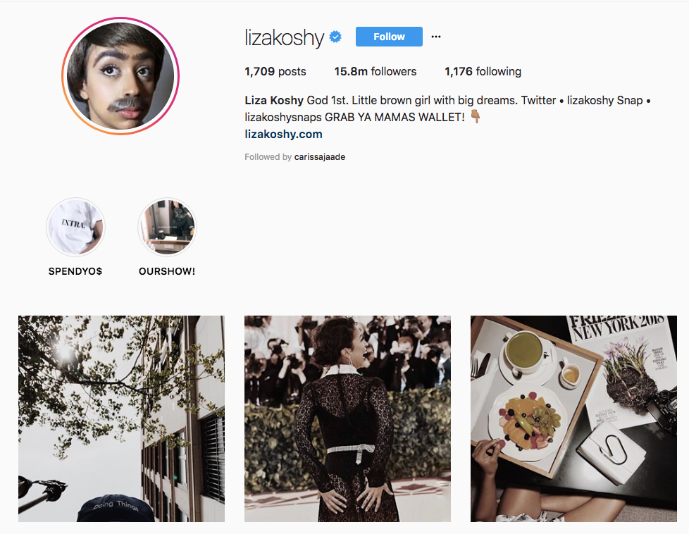 lizakoshy instagram - liza koshy followers on instagram