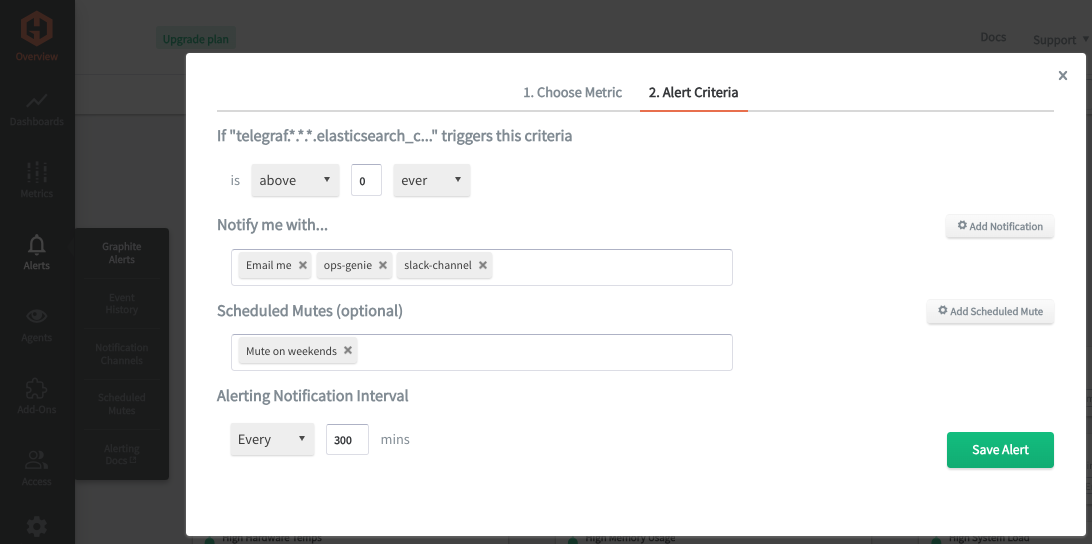 Easy guide to Monitor Elasticsearch Using Telegraf and MetricFire - 5