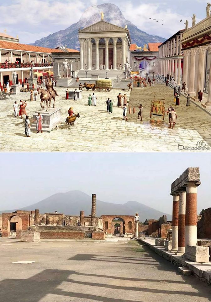 Reconstruction of the Pompeii Forum