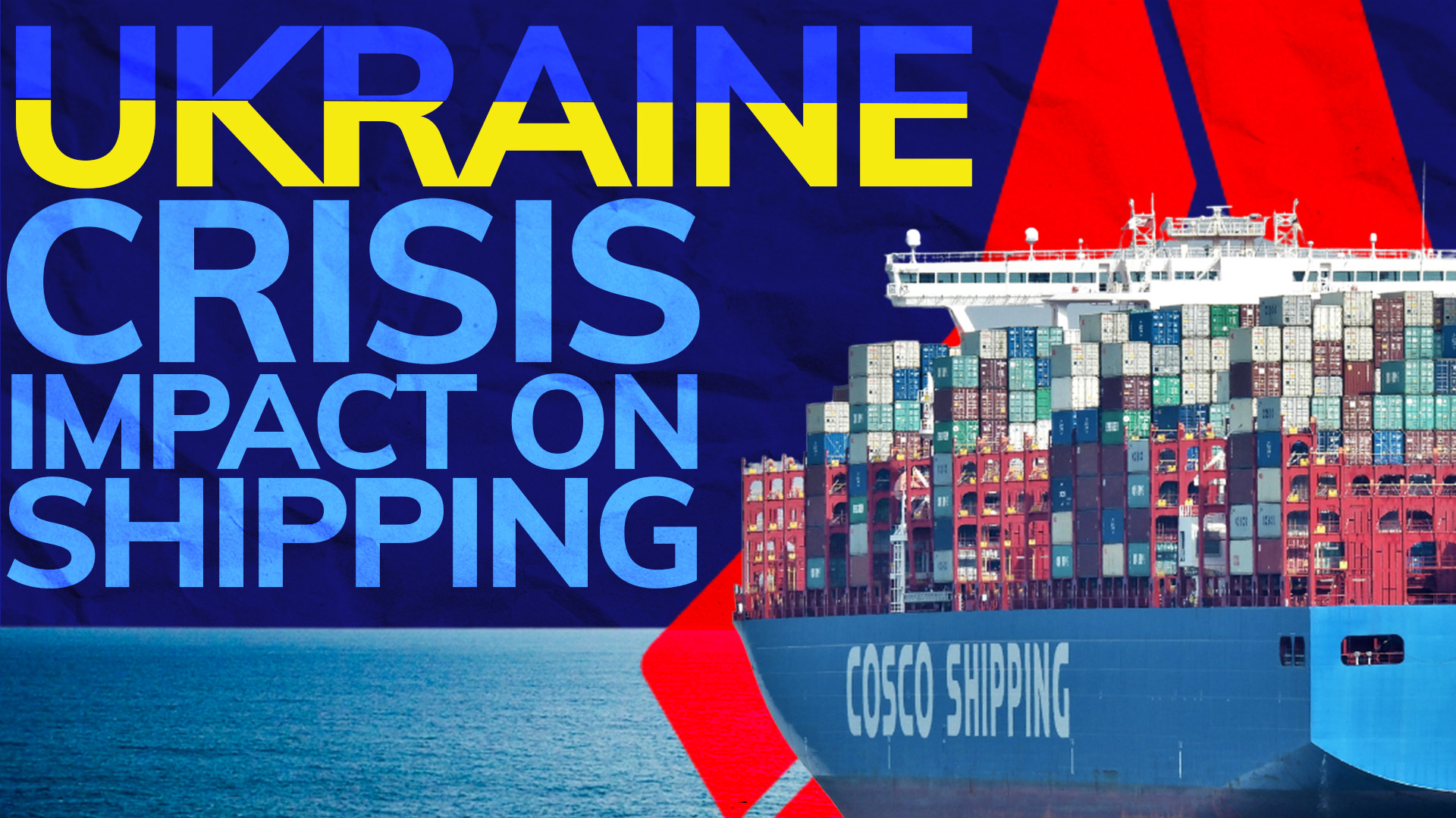 Russia's invasion of Ukraine is impacting air and sea freight within the region