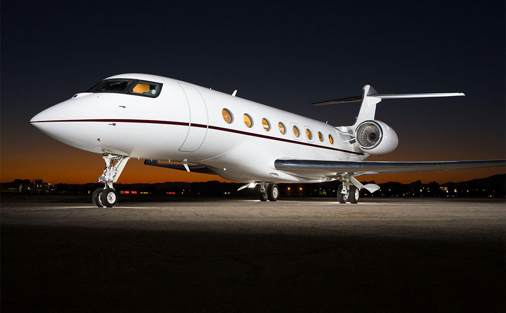 Gulfstream G650 Charter Aircraft Camber