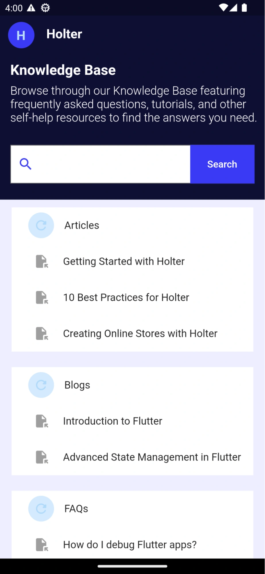 Kotlin tutorial homepage 
