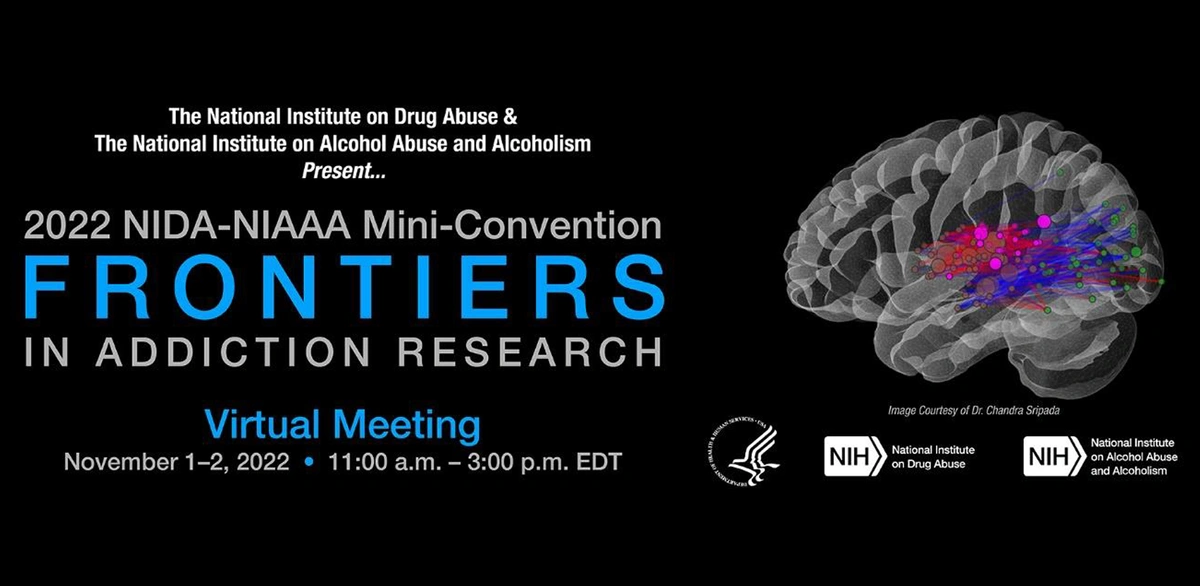 2022-NIDA-NIAAA Mini-Convention Frontiers in Addiction Research Virtual Meeting announcement