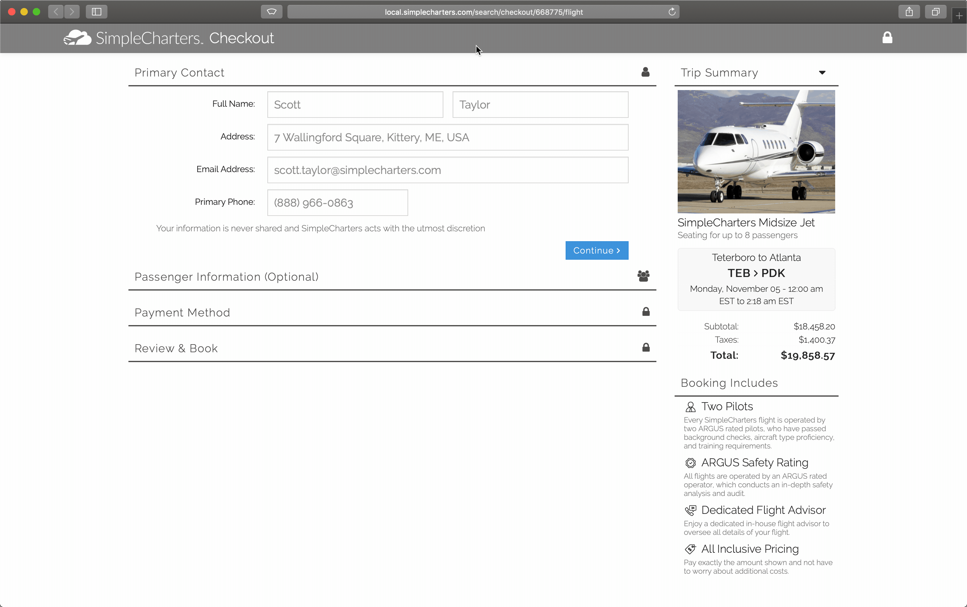 A New Private Jet Booking Experience